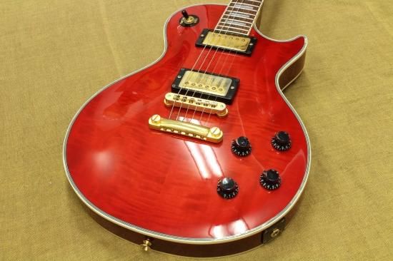 Burny Les Paul Custom Type Flame Maple Geek In Box Burny Les Paul Custom Type Flame Maple Geek In Box