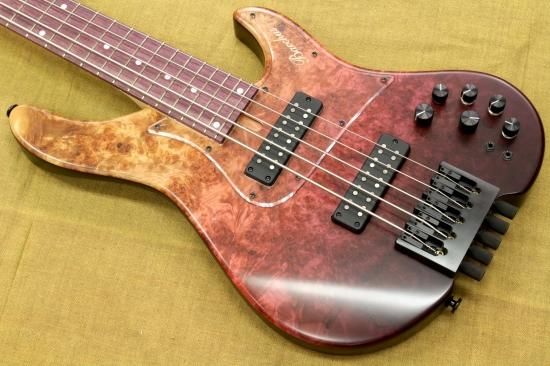 Bacchus WOODLINE-HEADLESS5 SAKURA-GRD GIBオーダー品 #106448 Bacchus WOODLINE-HEADLESS5 SAKURA-GRD GIBオーダー品 #106448