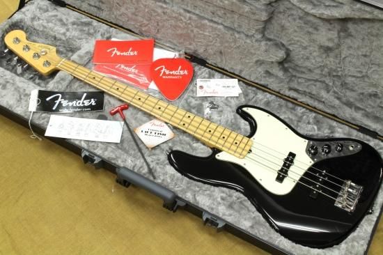 Fender USA American Professional Jazz Bass MN Black 2016