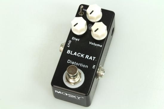 new】MOSKY AUDIO Micro Pedal BLACK DISTORTION(Pro Co RAT