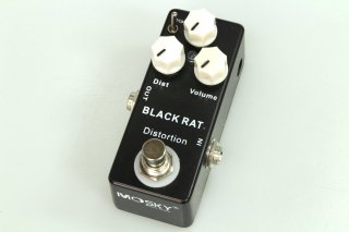 【new】MOSKY AUDIO Micro Pedal BLACK DISTORTION(Pro Co RAT)