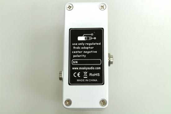 new】MOSKY AUDIO Micro Pedal WHITE Obsessive OVERDRIVE(Fulltone