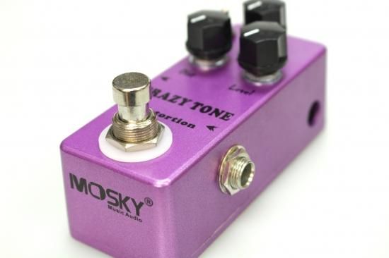 new】MOSKY AUDIO Micro Pedal purple Crazy Tone DISTORTION new】MOSKY AUDIO Micro Pedal purple Crazy Tone DISTORTION