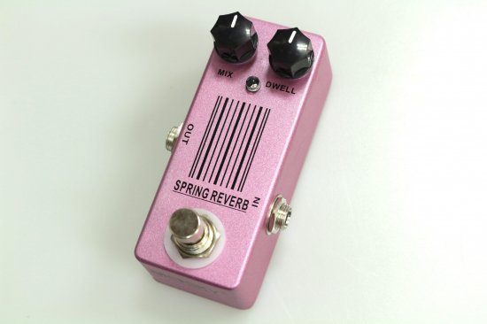 new】MOSKY AUDIO Micro Pedal pink Spring REVERB (Malekko Spring