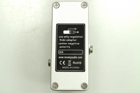 new】MOSKY AUDIO Micro Pedal MM silver OVERDRIVE (PAUL COCHRANE