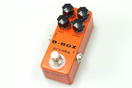 new】MOSKY AUDIO Micro Pedal ORANGE B-BOX PREAMP (Xotic BB new】MOSKY AUDIO Micro Pedal ORANGE B-BOX PREAMP (Xotic BB