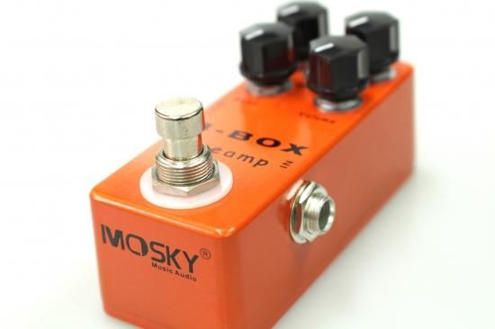 new】MOSKY AUDIO Micro Pedal ORANGE B-BOX PREAMP (Xotic BB new】MOSKY AUDIO Micro Pedal ORANGE B-BOX PREAMP (Xotic BB