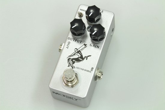 new】MOSKY AUDIO Micro Pedal silver horse OVERDRIVE (klon centaur