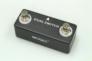 【new】MOSKY AUDIO Micro Pedal black Dual Switch
