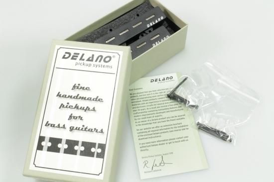 ベース Delano Times Square JC4TF/M2 Set Delano JC TF 'Times Square' Jazz Bass - Best Bass Gear