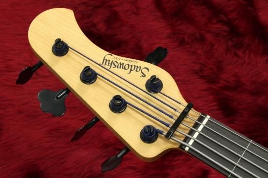 Sadowsky NYC 5-24 fretless ASH Trans Red 3.81kg #3407 - Geek IN Box