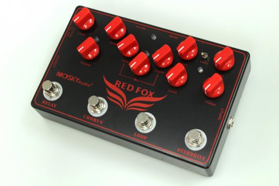 new】MOSKY AUDIO / black Multi Effects RED FOX - Geek IN Box