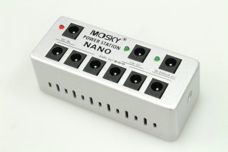 【new】MOSKY AUDIO silvery PEDAL POWER SUPPLY NANO POWER STATION