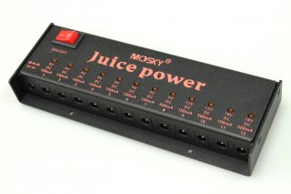 【new】MOSKY AUDIO BLACK PEDAL POWER SUPPLY Juice Power