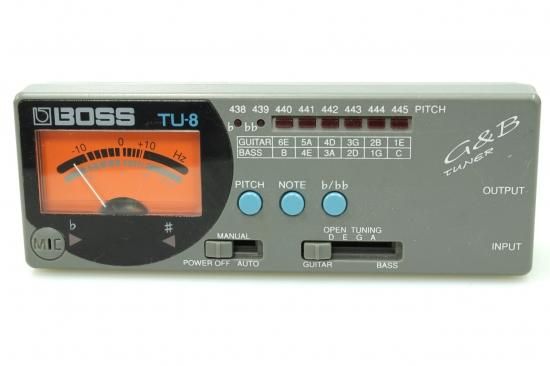BOSS ★OD-2R/CH-1 /TU-8★ボード付き★4点セット Boss OD-2R CH-1 TU-8 4-Piece Effects Pedal Set with Board