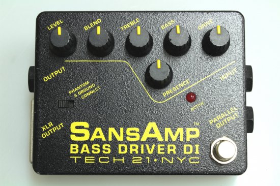 TECH21 SANSAMP BASS DRIVER DI (初期型) - Geek IN Box