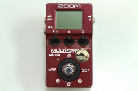 超レア物】ZOOM MS-60B「HUMPBACK MOD Ver.2」-