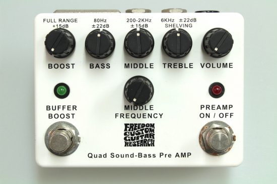 Freedom Quad Sound-Bass Pre AMP - Geek IN Box