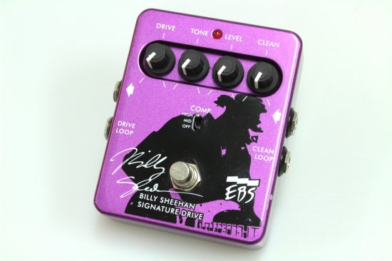 EBS Billy Sheehan Signature Drive Pedal - Geek IN Box