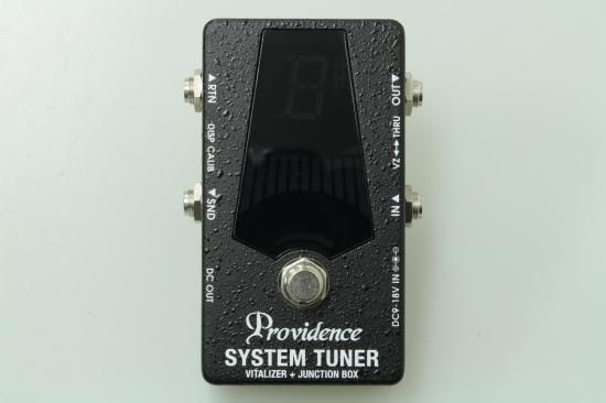 ギター Providence SYSTEM TUNER THE TUNER.. that IMPROVES YOUR TONE! PROVIDENCE STAGE TUNER
