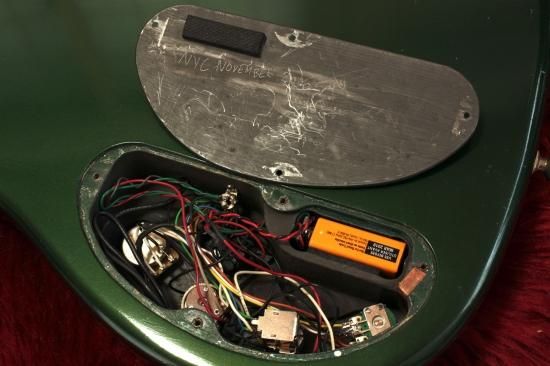 Sadowsky NYC PJ-5 Custom 2010 Sherwood Greem Metalic 3.79kg #4669