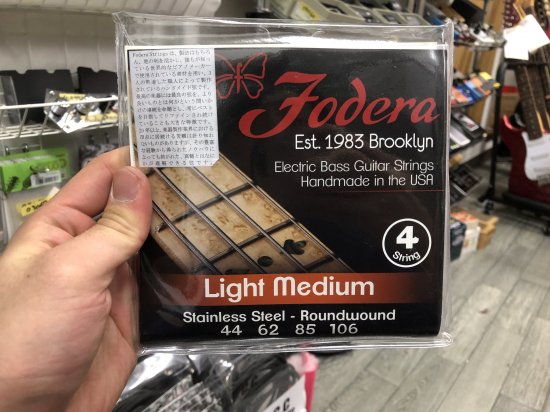 Fodera Strings 4st. Stainless Light Medium 44-106 - Geek IN Box