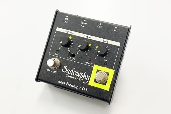 Sadowsky アウトボード ベース プリアンプ USA製 希少 サドウスキー-