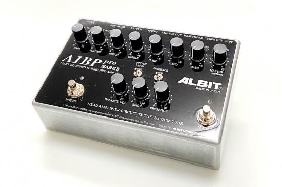 動作品：ALBIT A1BP pro ベース用プリアンプ発送