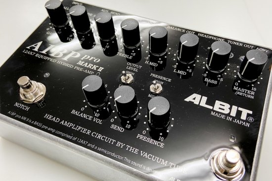 new】ALBIT A1BP pro MARK II ベース用プリアンプ/DI【送料無料