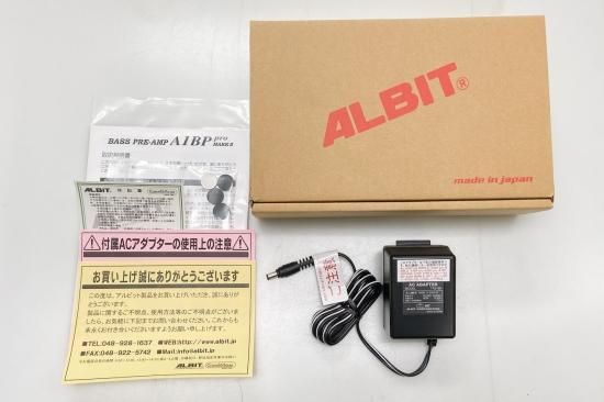 new】ALBIT A1BP pro MARK II ベース用プリアンプ/DI【送料無料 new】ALBIT A1BP pro MARK II ベース用プリアンプ/DI【送料無料