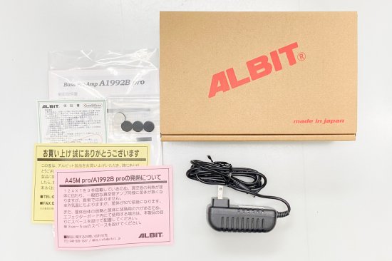 new】ALBIT A1992B pro ベース兼用プリアンプ/DI【送料無料】 - Geek