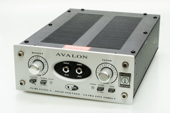 used】Avalon Design U5 Pure Clas A Instrument & DI Preamplifier 