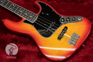 【used】Fender USA Rarities Collection Flame Ash Top Jazz Bass Plasma Red Burst#US19077372 4.37kg【横浜店】