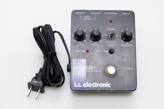 tc electronic STEREO CHORUS+ 名機 ケーブル短加工