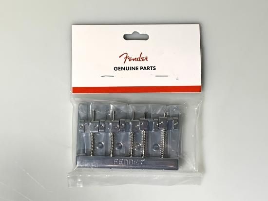 new】Fender / 5 String Bass Bridge, High Mass Zinc V Chrome