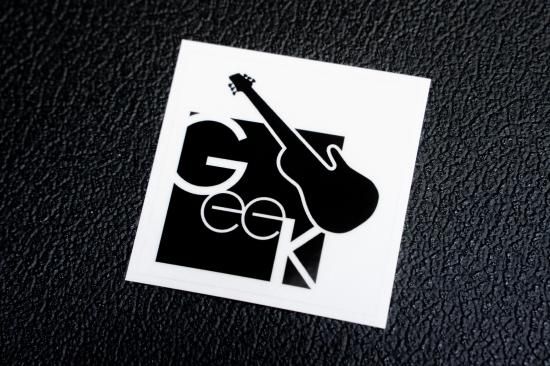 new】Geek IN Box / ステッカー 正方形ロゴ【GIB横浜】 - Geek