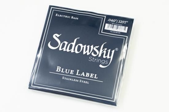 new】Sadowsky / SBS40B Blue 5弦用ステンレス弦【横浜店】 - Geek IN Box