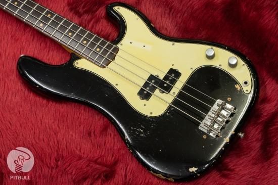 used】Fender / 1964 Precision Bass BLK/R #L36746 3.8kg【横浜 used】Fender / 1964 Precision Bass BLK/R #L36746 3.8kg【横浜