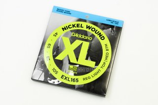 【未開封品】D'Addario / EXL165 Nickel Wound Bass Light Top Medium Bottom 45-105【横浜店】
