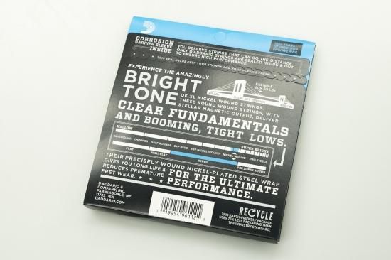 new】D'Addario / EXL165-5 Nickel Wound Bass Light Top Medium