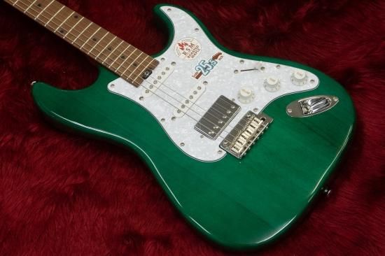 Bacchus BSH-850RSM/STG エレキギター ストラト 緑 Bacchus BSH-850RSM/STG エレキギター ストラト 緑