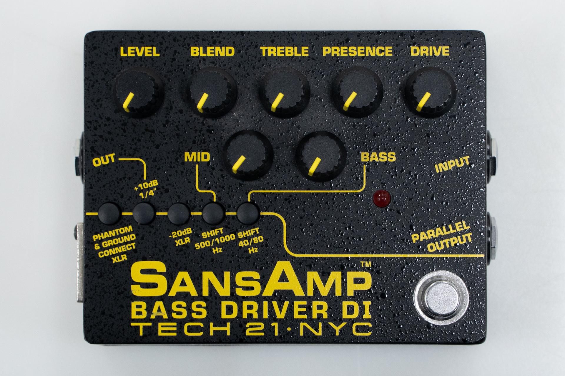 tech21 sansamp bass driver di