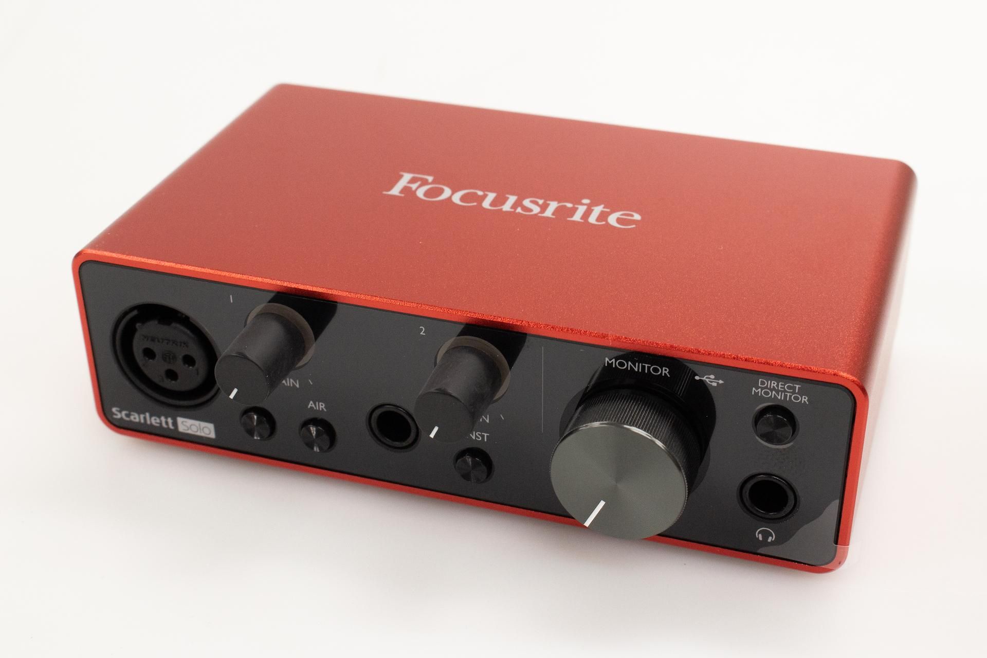 new】Focusrite / Scarlett solo Gen. 3【横浜店】 - Geek IN Box