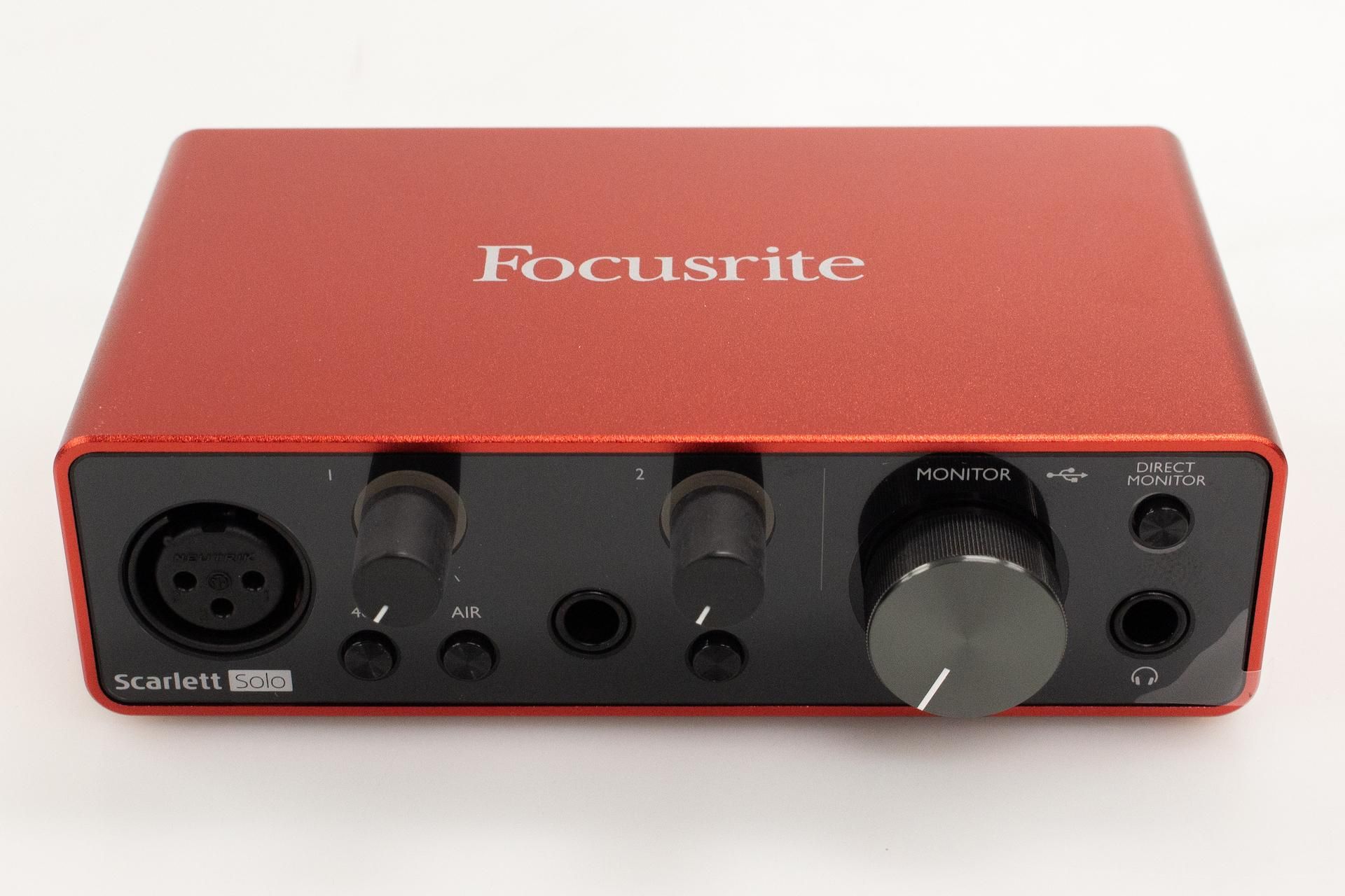 new】Focusrite / Scarlett solo Gen. 3【横浜店】 - Geek IN Box