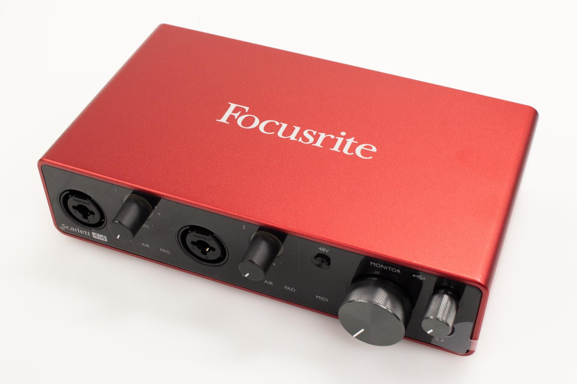 FOCUSRITE Scarlett2i2 gen3 - DTM・DAW