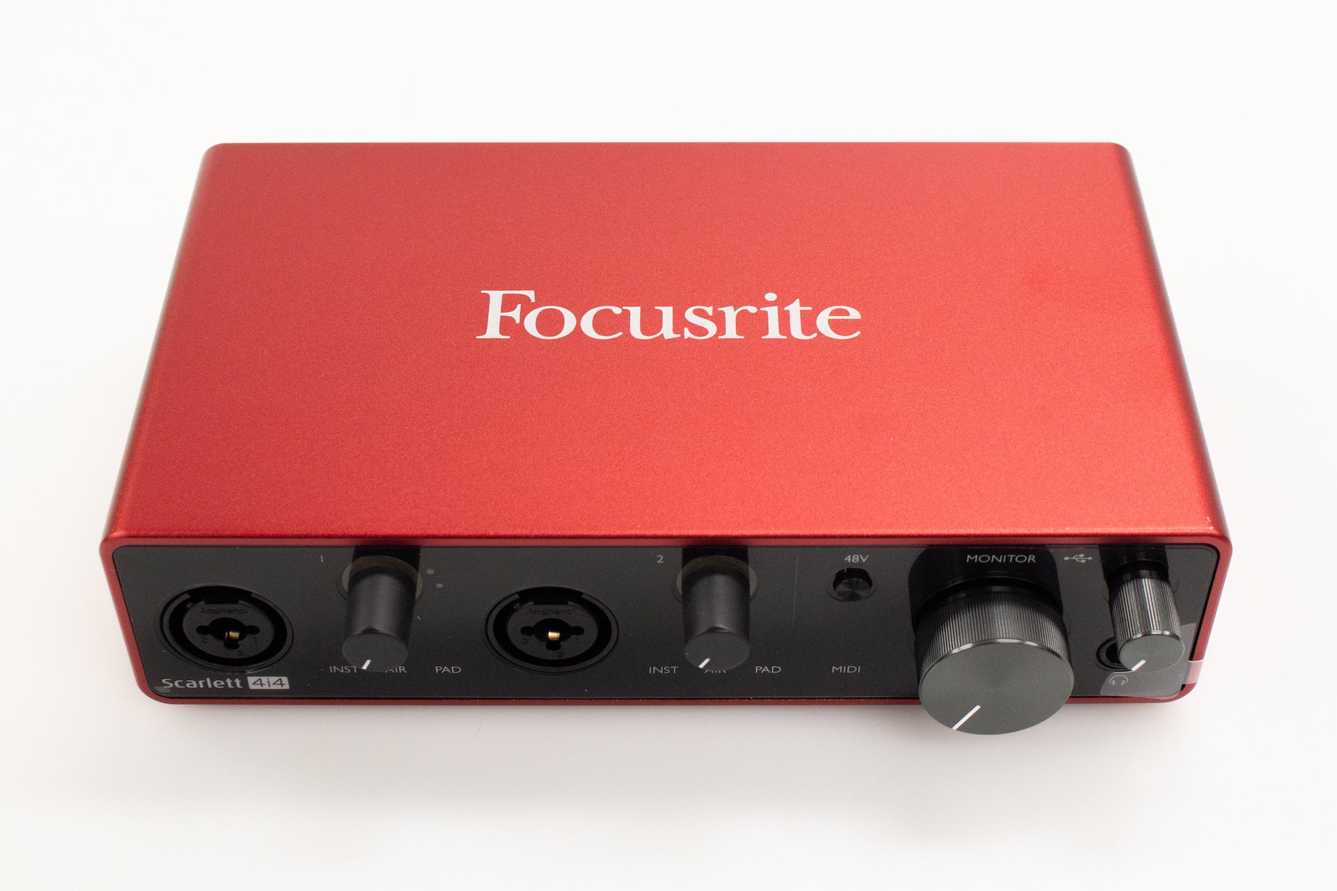 国内正規品】 Focusrite フォーカスライト Scarlett 4i4 G3 USB 2.0 Type C オーディオ インターフェース 