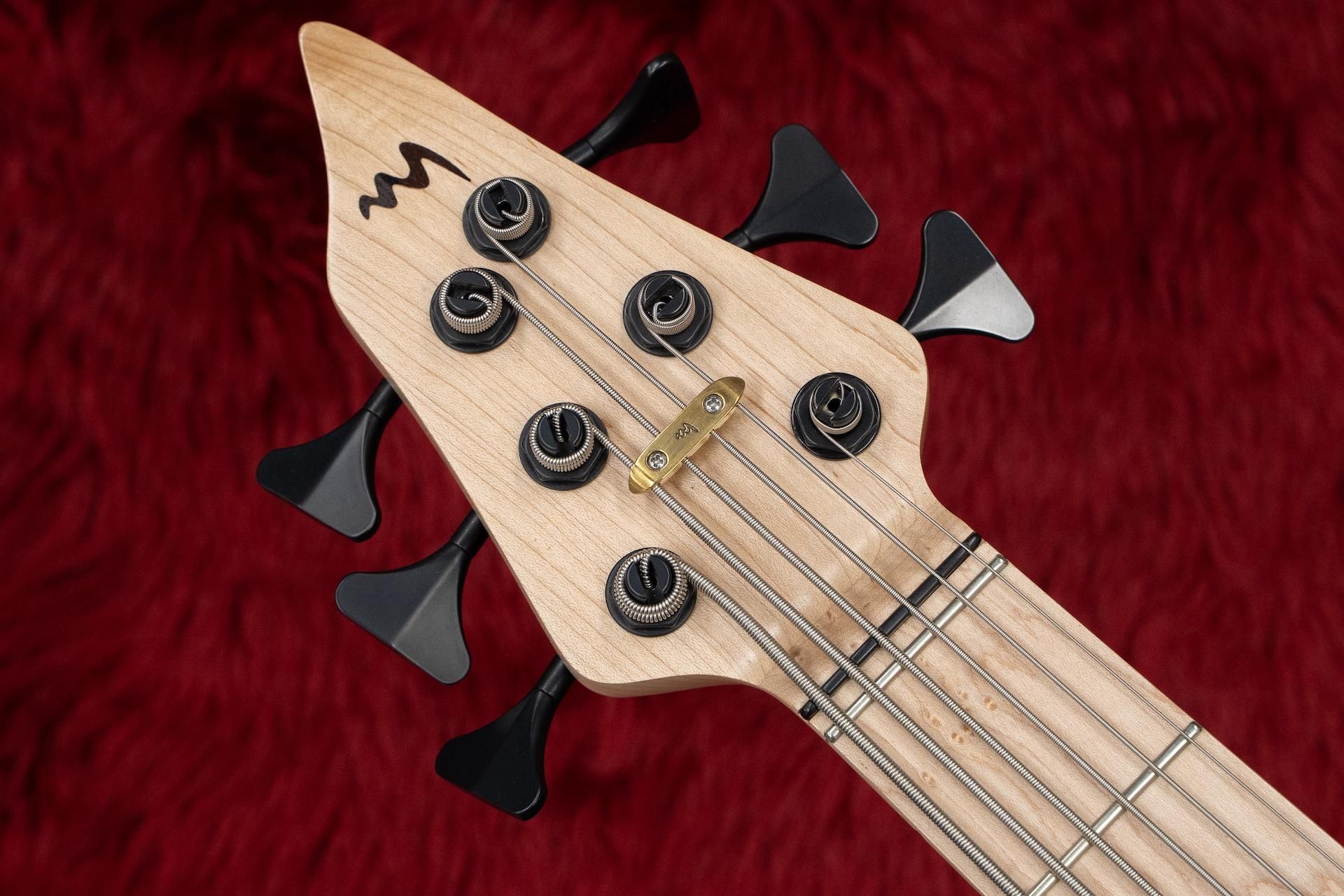 ベース Custom Bass 17002 Antique Silver Paisley Tuxedo Blue Scroll Bass – James