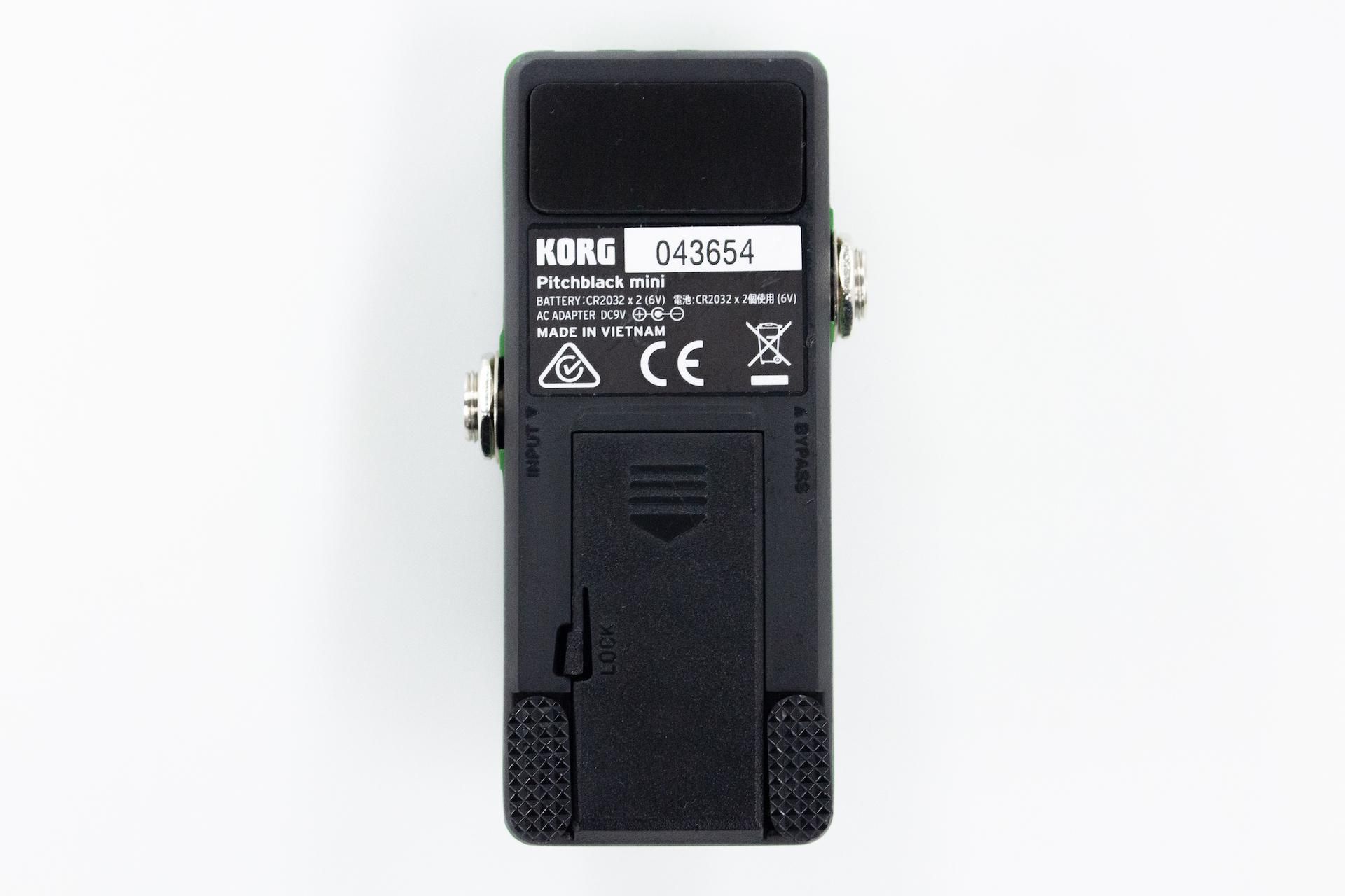 【箱付き】KORG Pitchblack mini ホワイト チューナー Korg Pitchblack mini white 箱付き チューナー Pitchblack mini