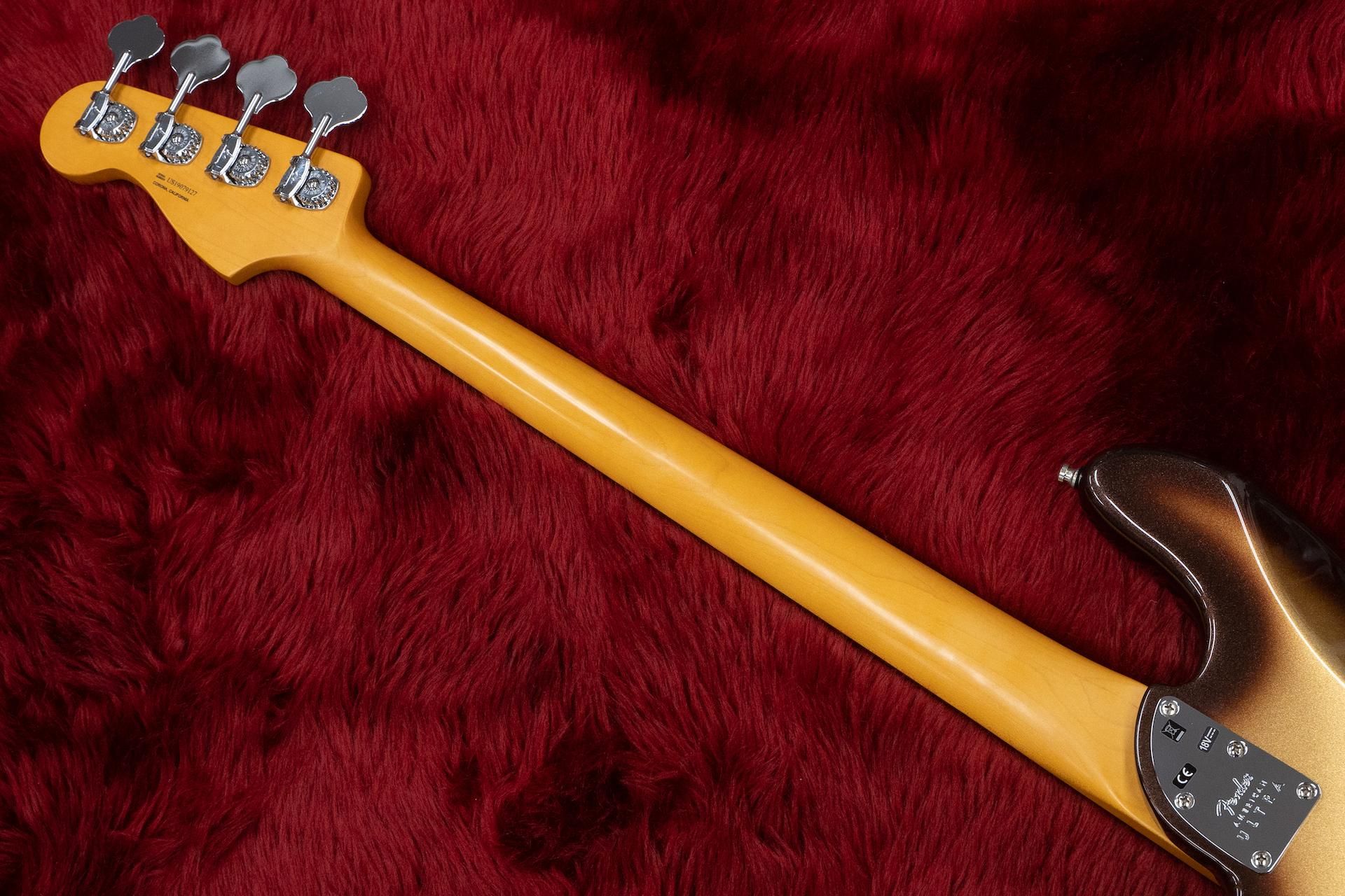 Amazon.com: Fender American Ultra Precision Bass, Mocha