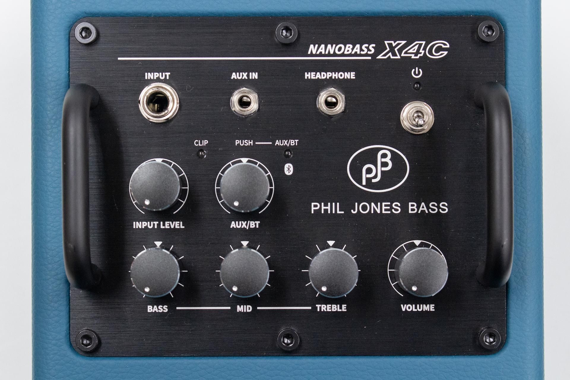 new】Phil Jones Bass PJB / NANOBASS X4C Peacock Blue【横浜店
